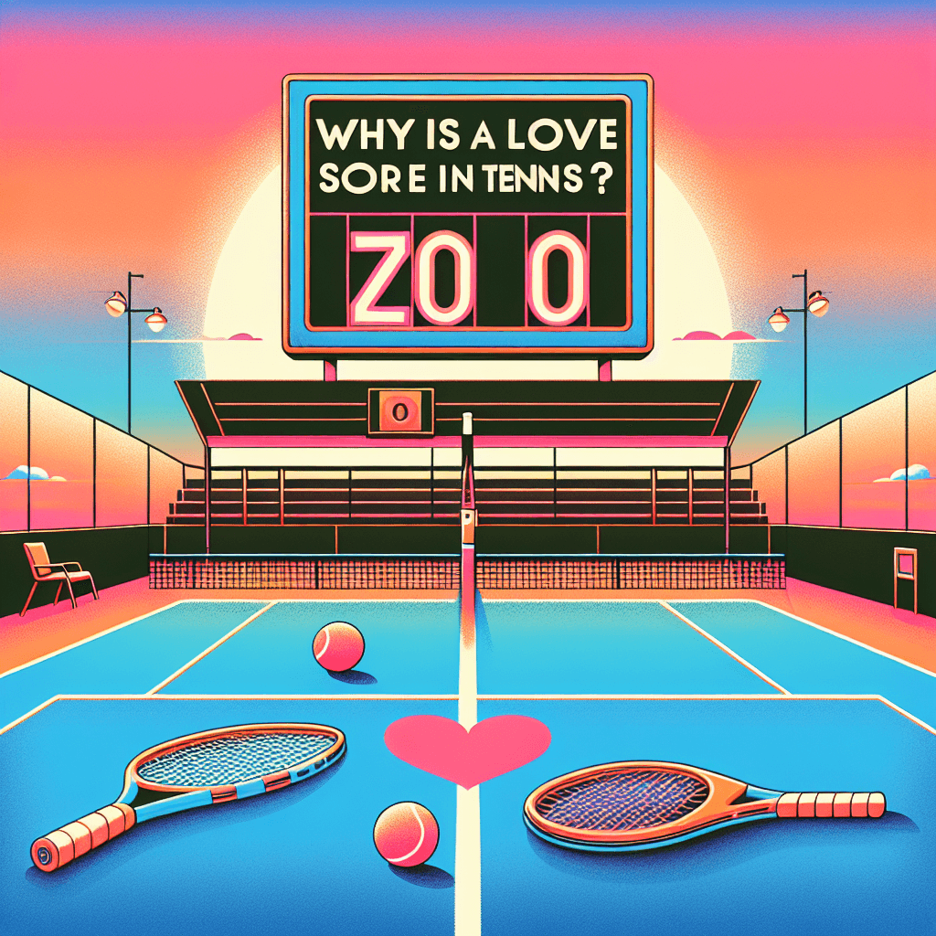 From L'oeuf to Love: The Curious Case of Why a Love Score in Tennis is Zero