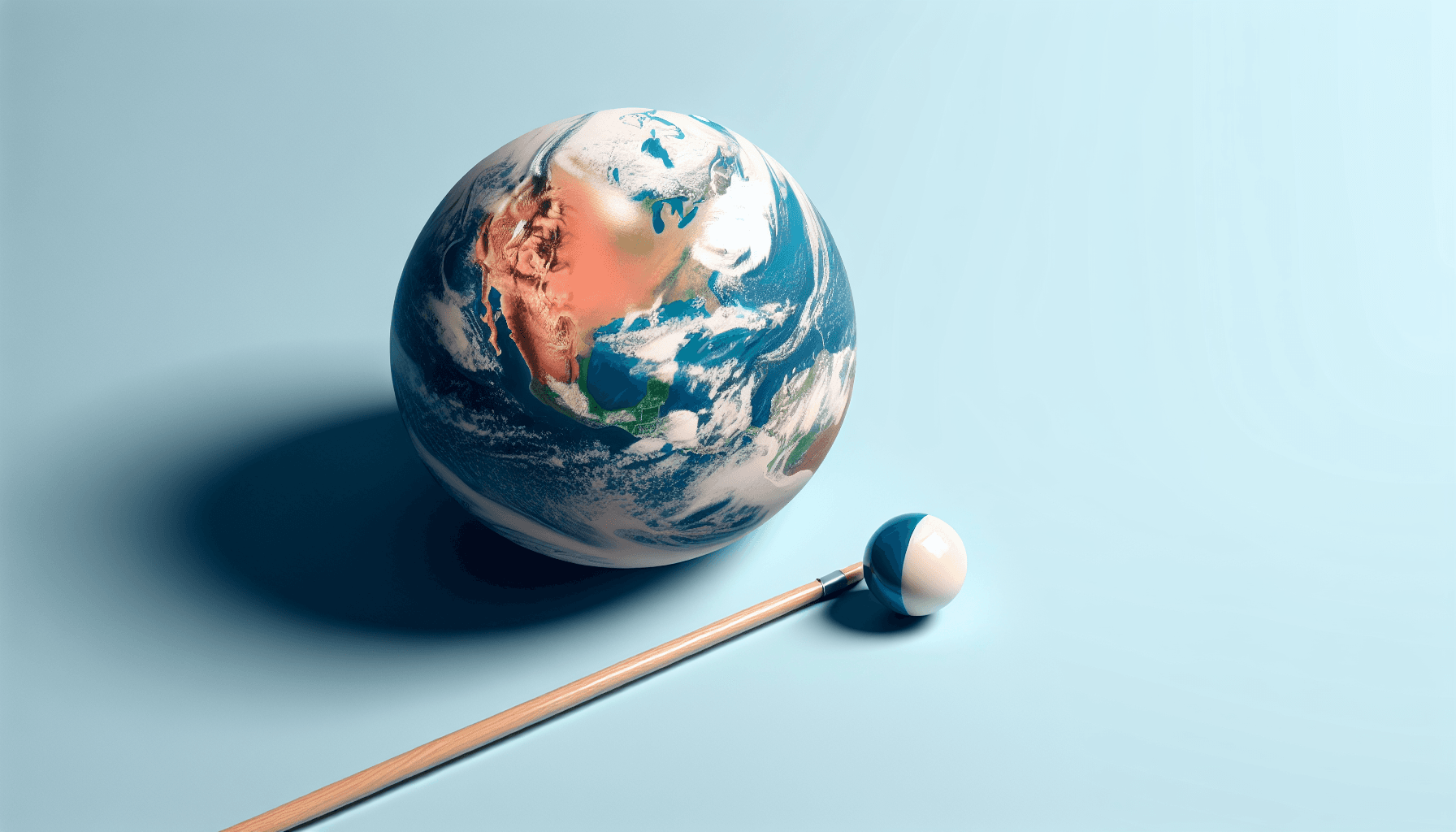 If Earth were shrunk to the size of a cue ball, would it be smoother than a billiard ball?