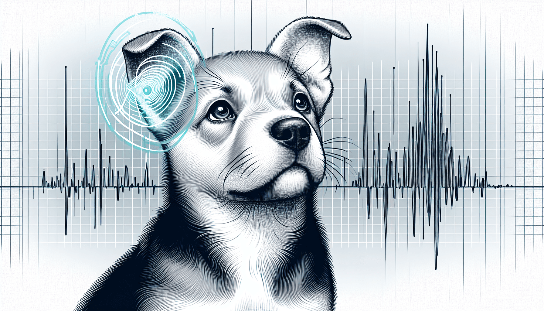 Why do dogs tilt their heads to help their brains localize sound and see past their muzzles?