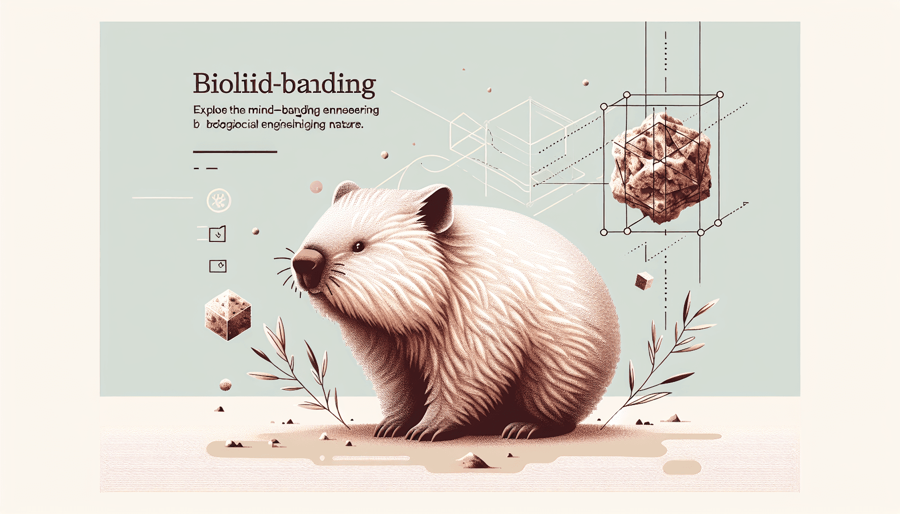 Why do wombats produce the only cube-shaped poop in the animal kingdom?