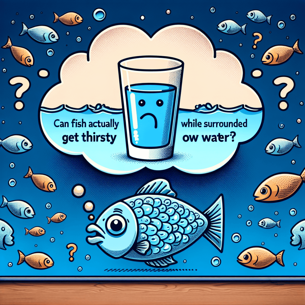 The Thirsty Fish Paradox