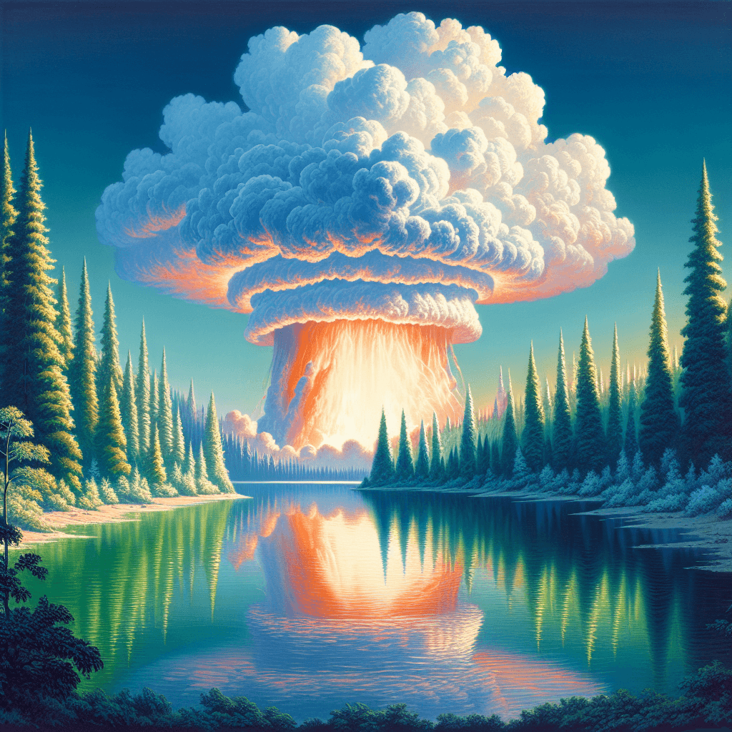 How can a seemingly calm lake suddenly erupt in a giant, deadly gas cloud?