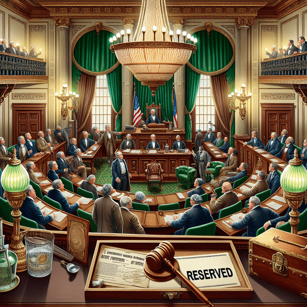 How did a dead man once legally win a seat in the US Senate?