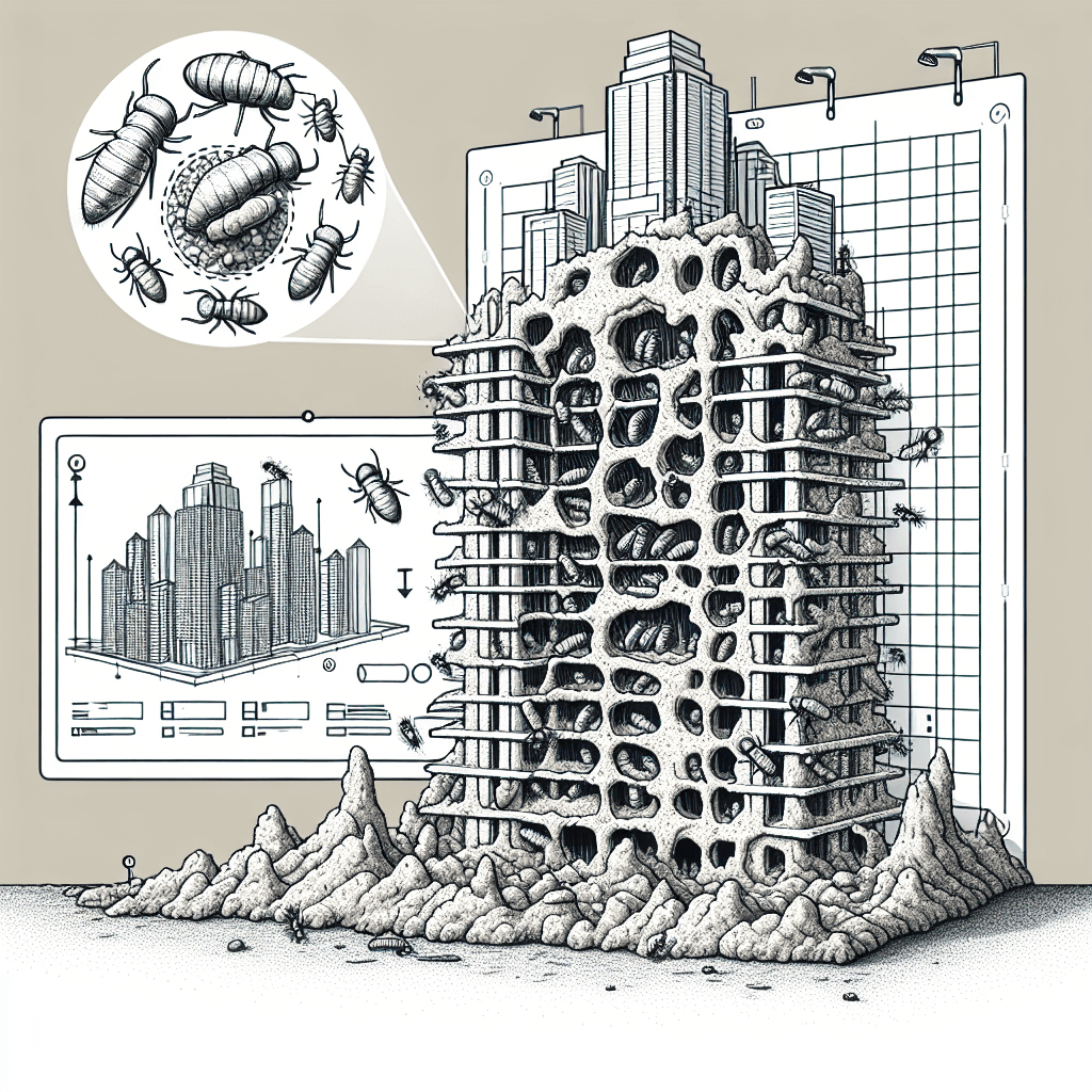 How do termites build towering, air-conditioned skyscrapers out of mud?