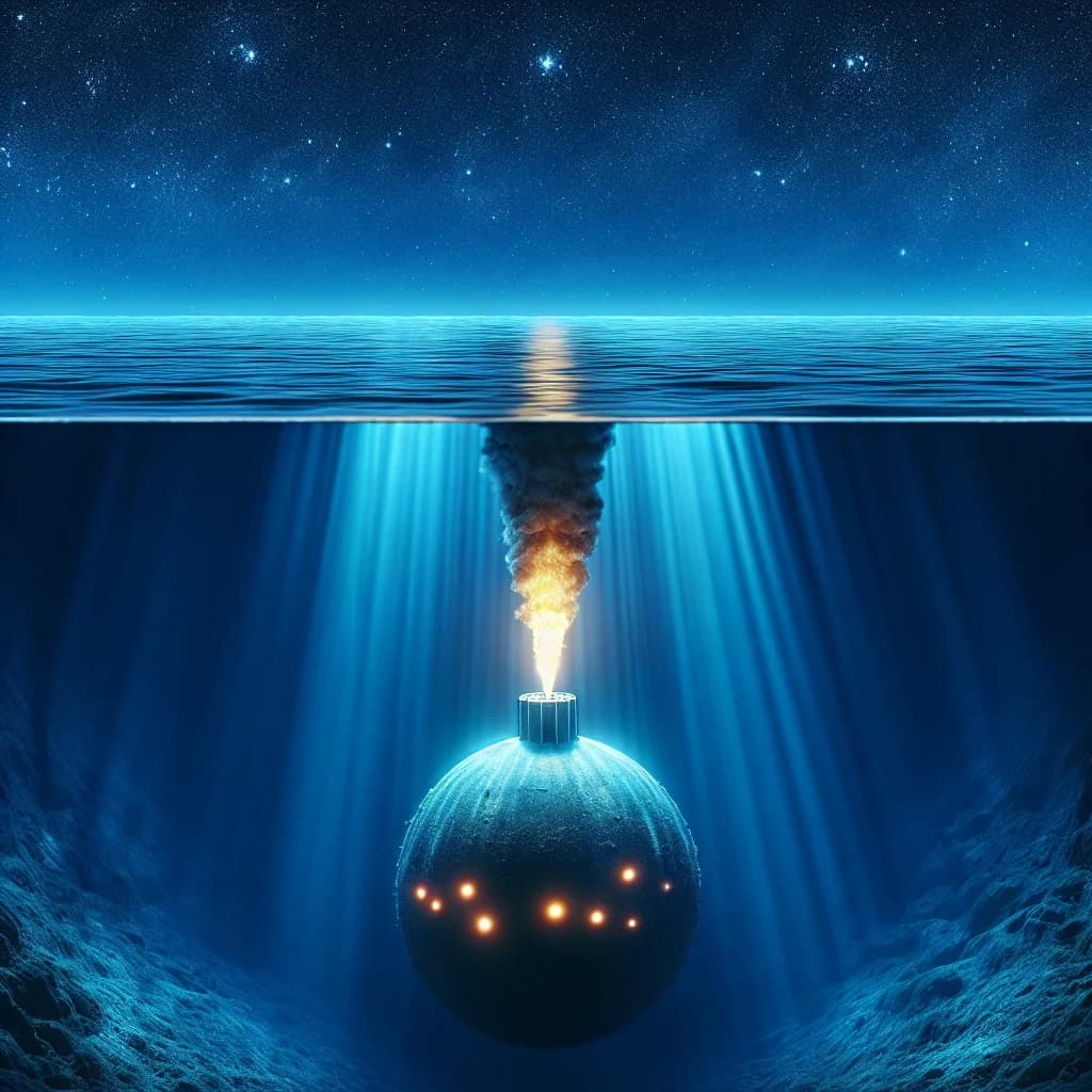 If you detonated a nuclear bomb at the bottom of the Mariana Trench, would the ocean surface even ripple?