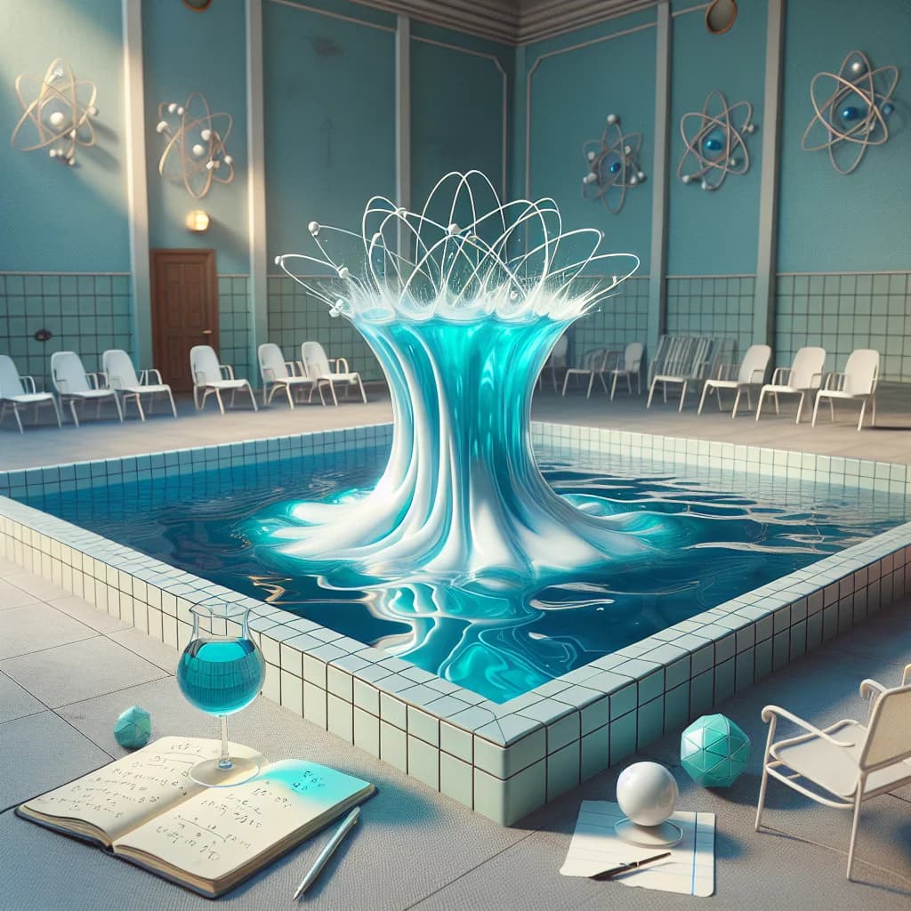 If you filled a pool with superfluid helium, why would the liquid spontaneously climb up and over the walls?
