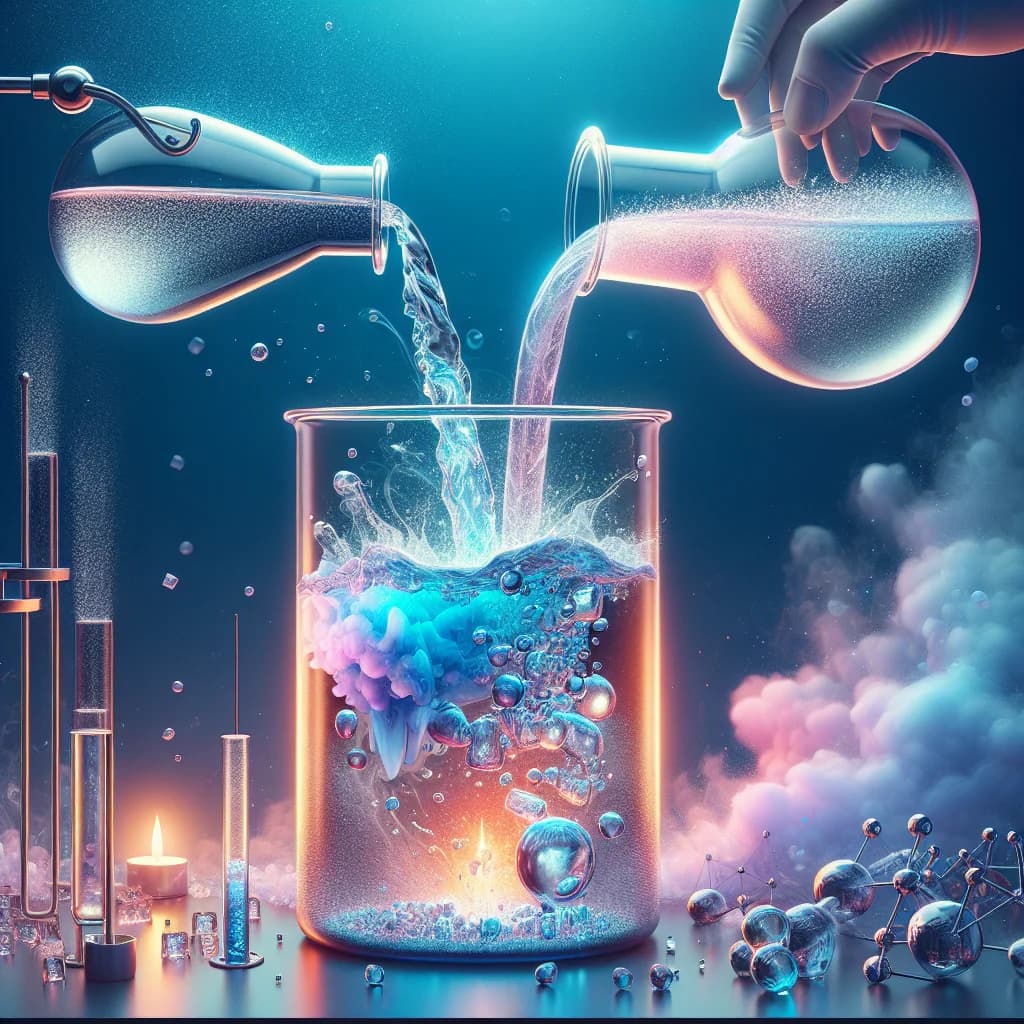 If you poured water into a vacuum, would it spontaneously boil and freeze at the same time?