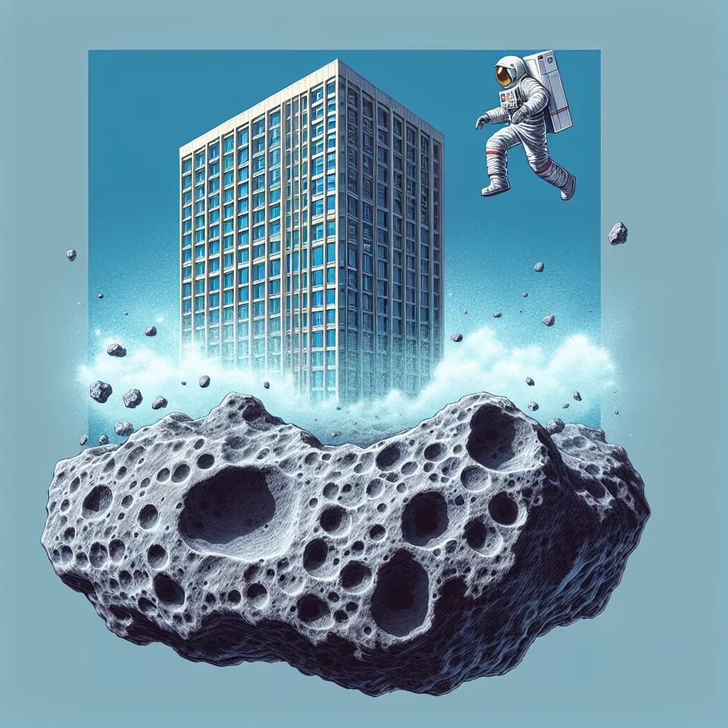 If you stood on the asteroid Ceres, why would you be able to jump over a five-story building?
