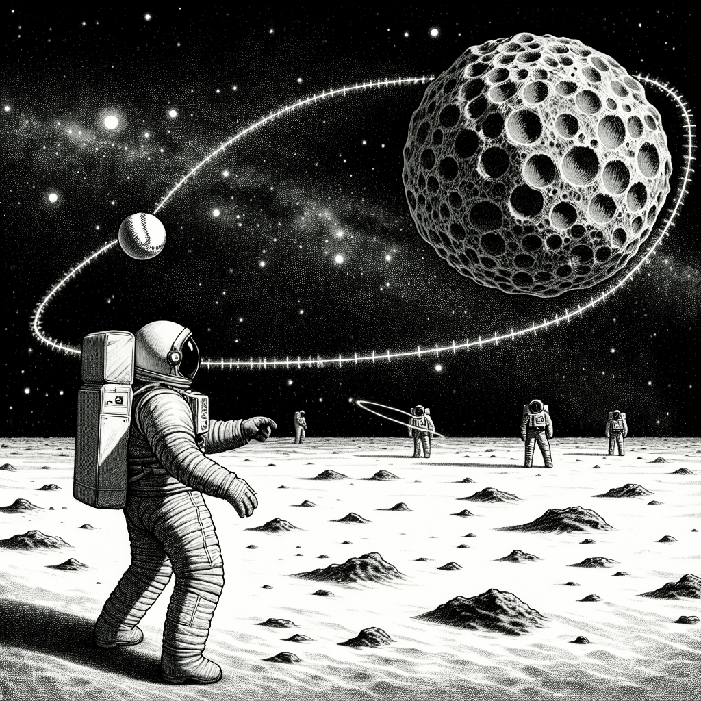 If you threw a baseball on an asteroid, could it orbit and hit you from behind?