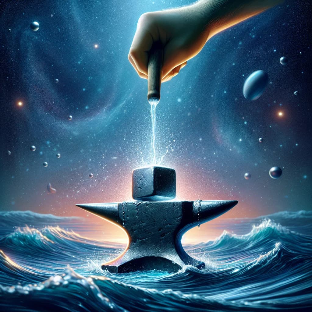 If you threw a solid lead anvil into a liquid mercury ocean, would it float or sink?