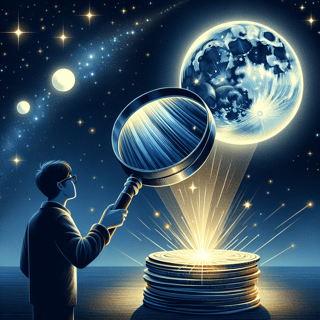 If you used a giant magnifying glass, could you start a fire using only moonlight?