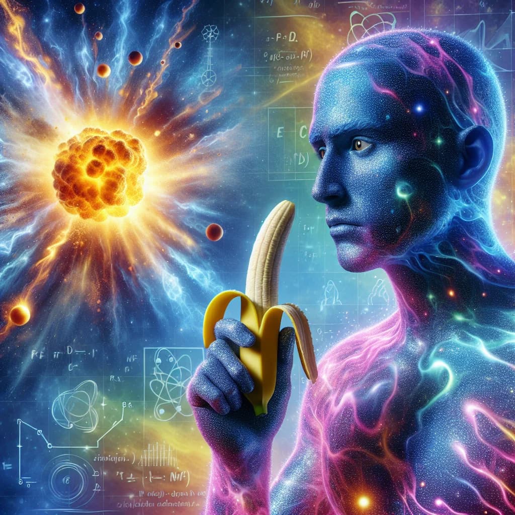 If you were made of antimatter, would eating a single banana release more energy than a hydrogen bomb?