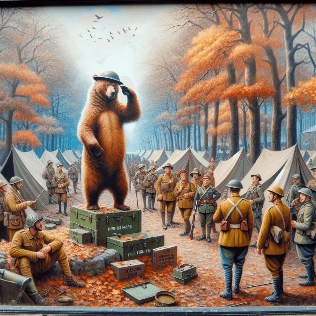 Was a bear once officially enlisted as a soldier in an army?