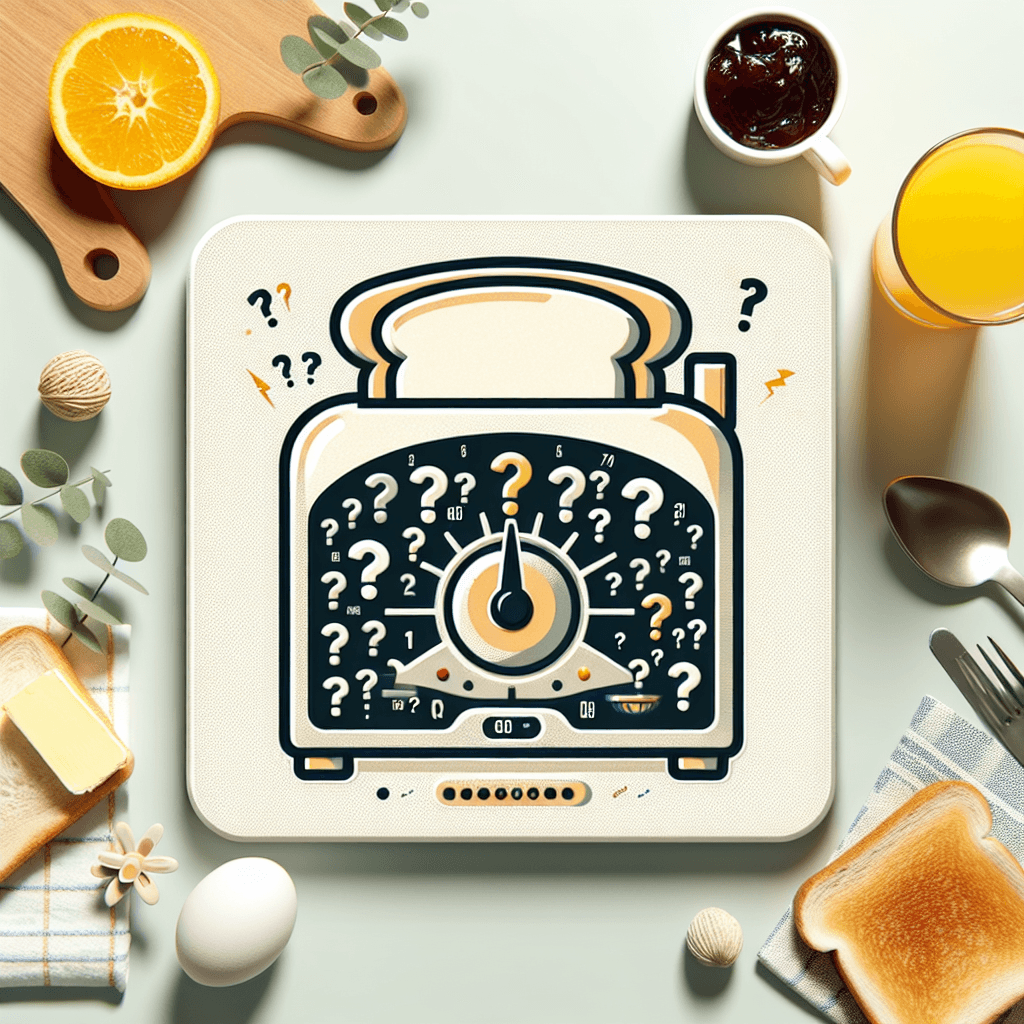 What do the numbers on a toaster dial actually represent, if not minutes?