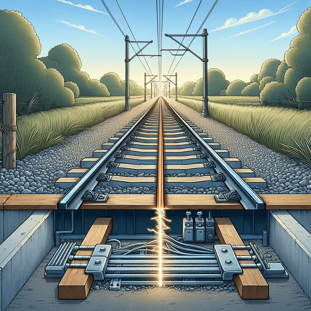 What is that extra electrified rail running alongside some train tracks?