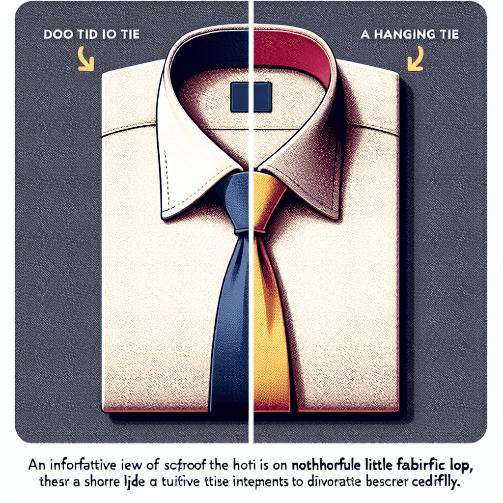 What is that little fabric loop on the back of a dress shirt actually for?