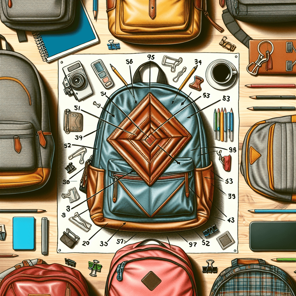 What is the purpose of that diamond-shaped leather patch on many backpacks?