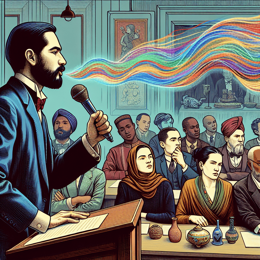 What is the strategic purpose behind an auctioneer's famously rapid-fire speech?