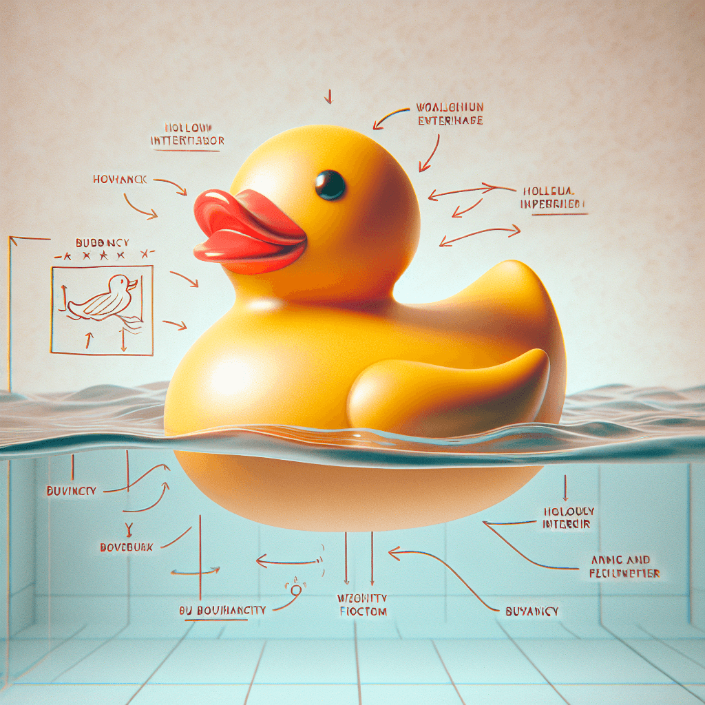 Unsinkable Smiles: What Makes Rubber Ducks Always Float Perfectly Upright?