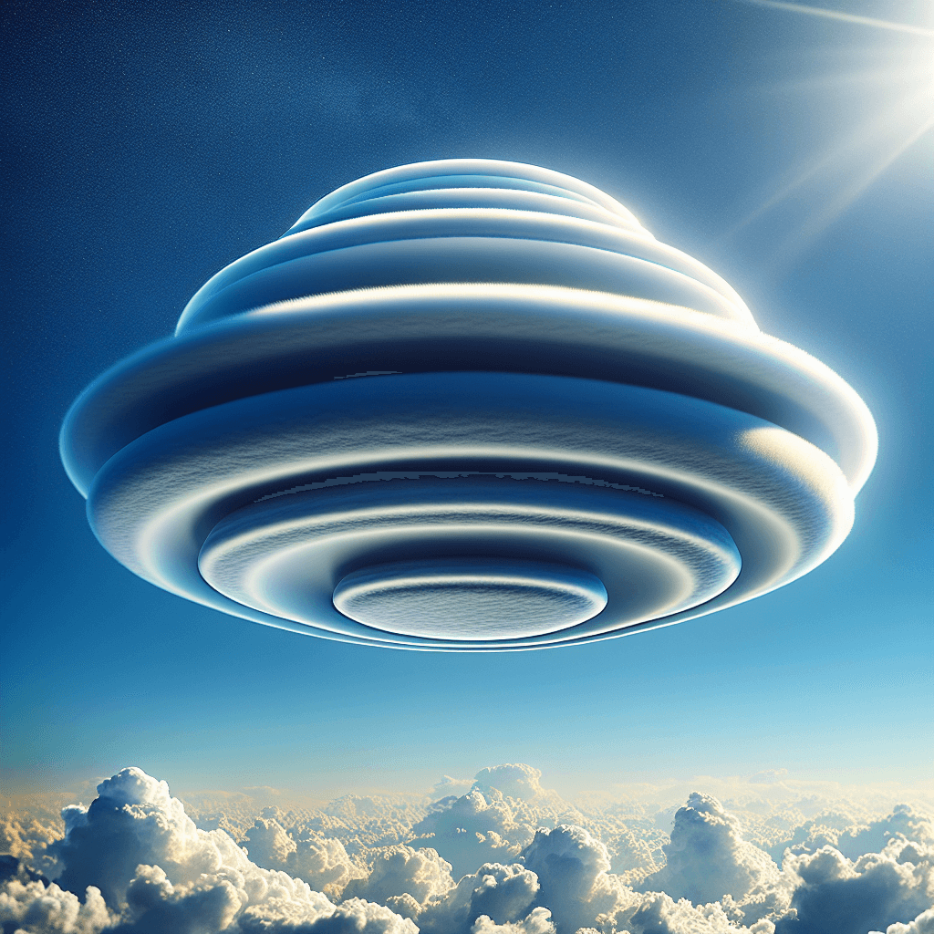 Sky Stacks: What Makes Some Clouds Stack Up Like Perfectly Smooth Flying Saucers?