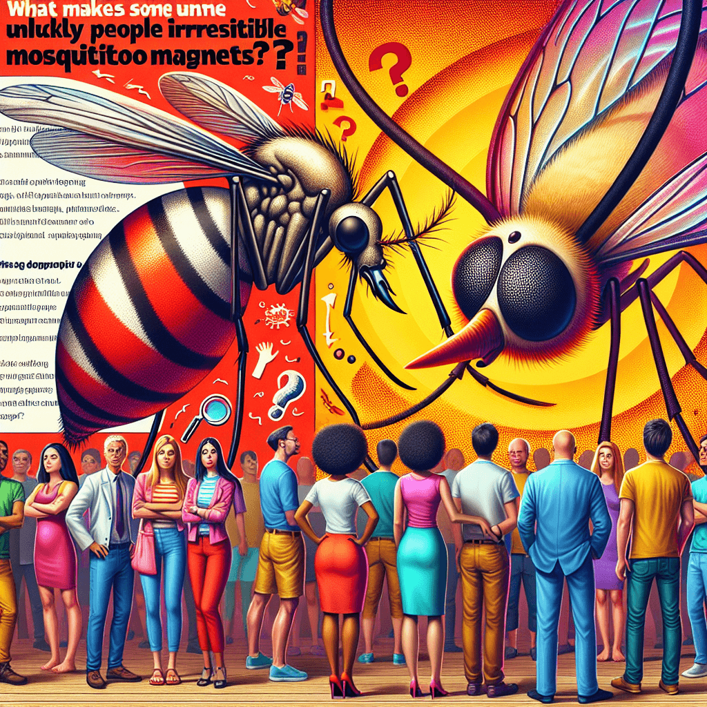 Bitten Again? What Makes Some People Irresistible Mosquito Magnets?