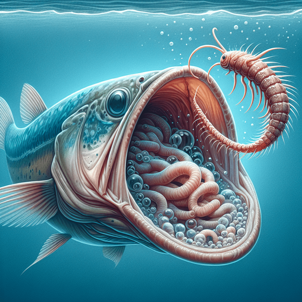 What parasite eats a fish's tongue and then becomes its new tongue?