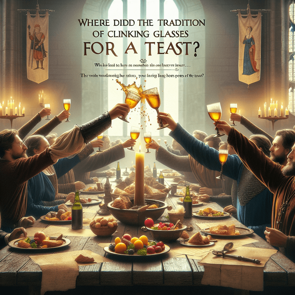 Cheers! Where Did the Tradition of Clinking Glasses for a Toast Actually Come From?