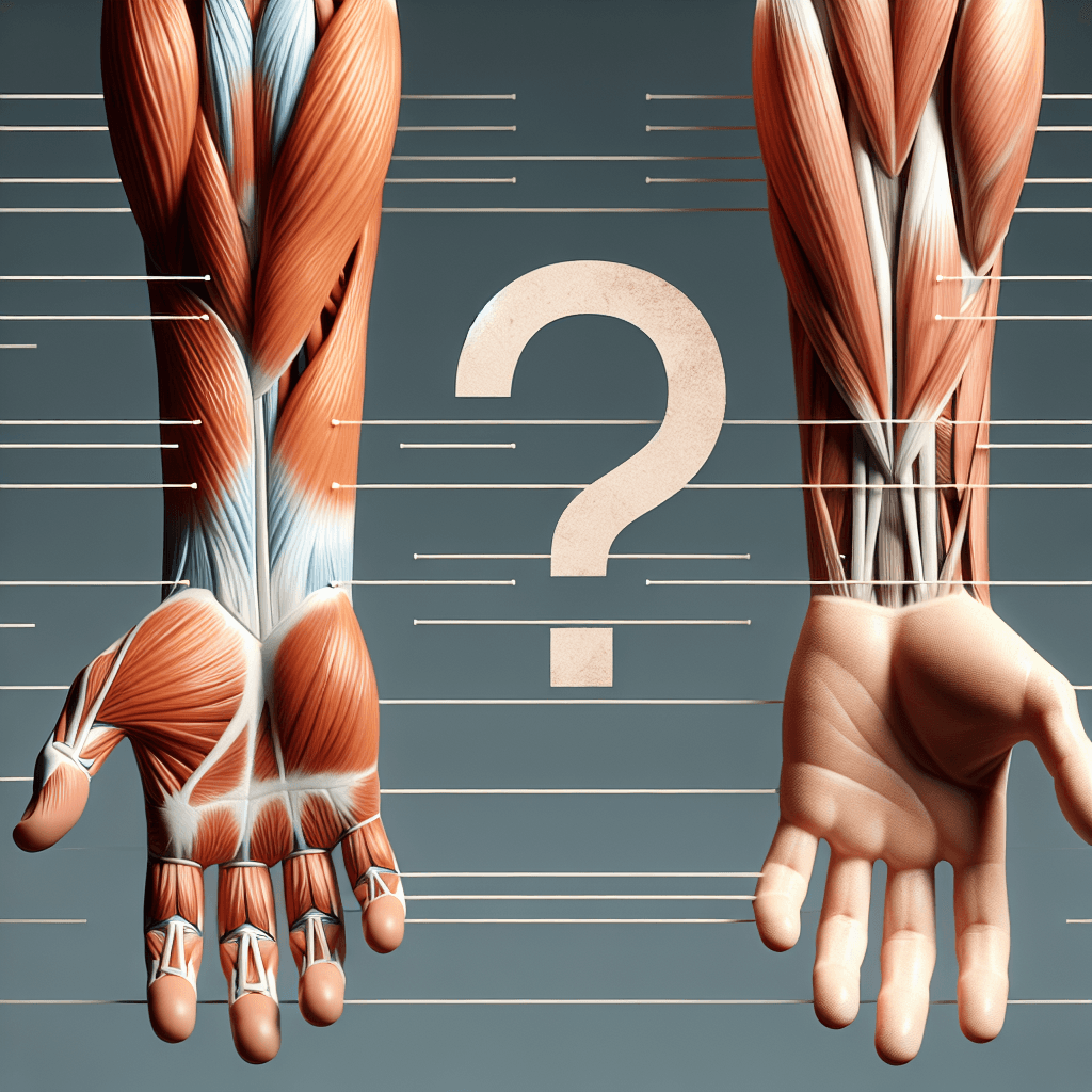 Why are about fifteen percent of humans missing a muscle in their forearm?