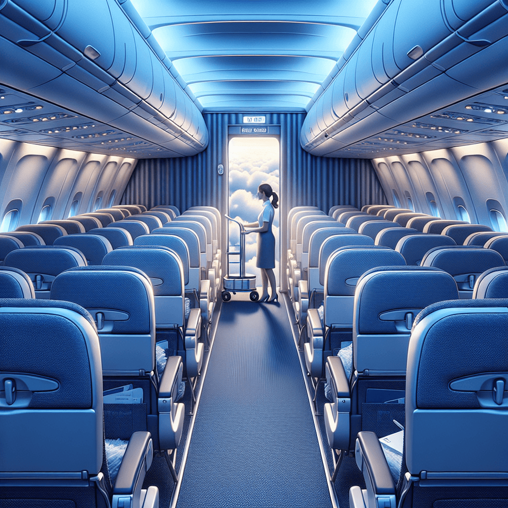 Why are airplane passenger seats almost always a shade of blue?
