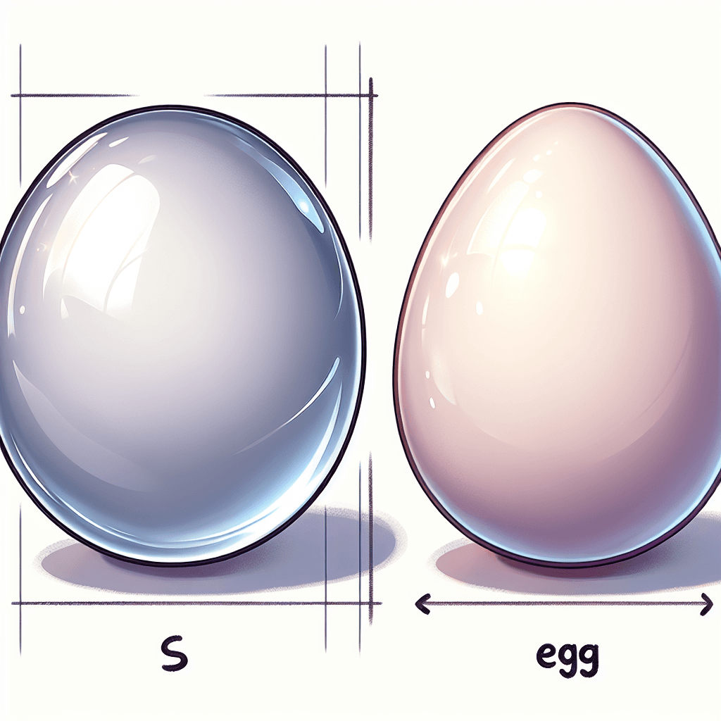 Why are eggs egg-shaped instead of being perfect spheres?
