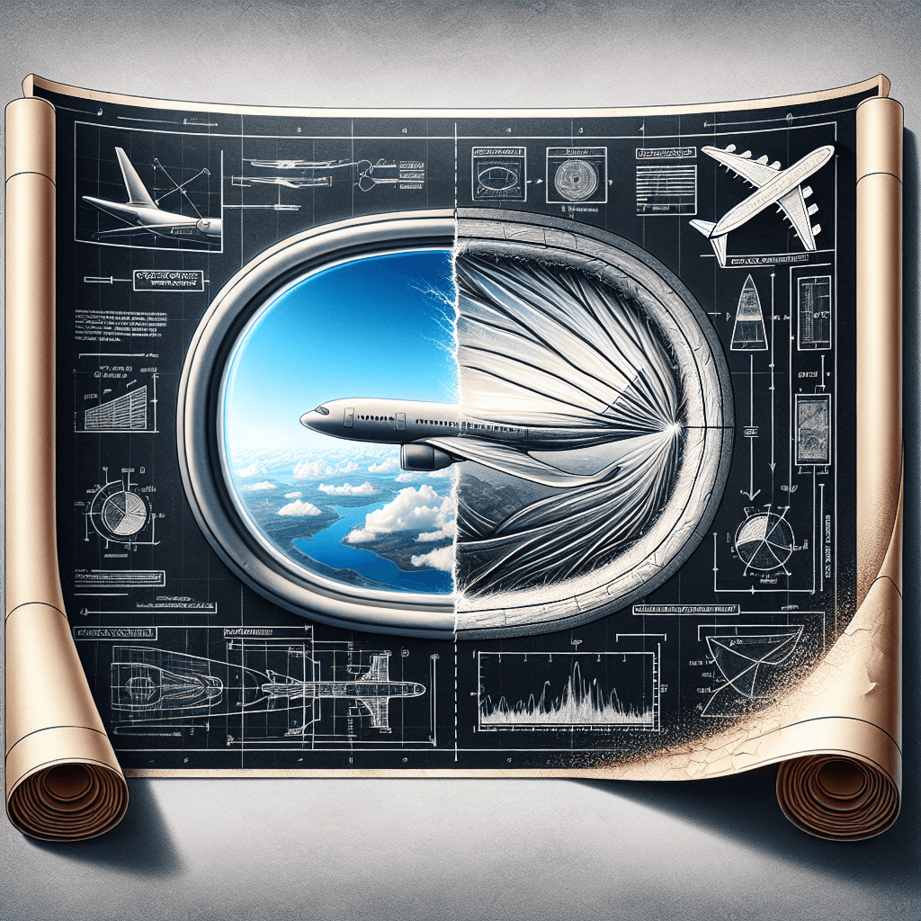 Why are many airplane windows oval instead of square?