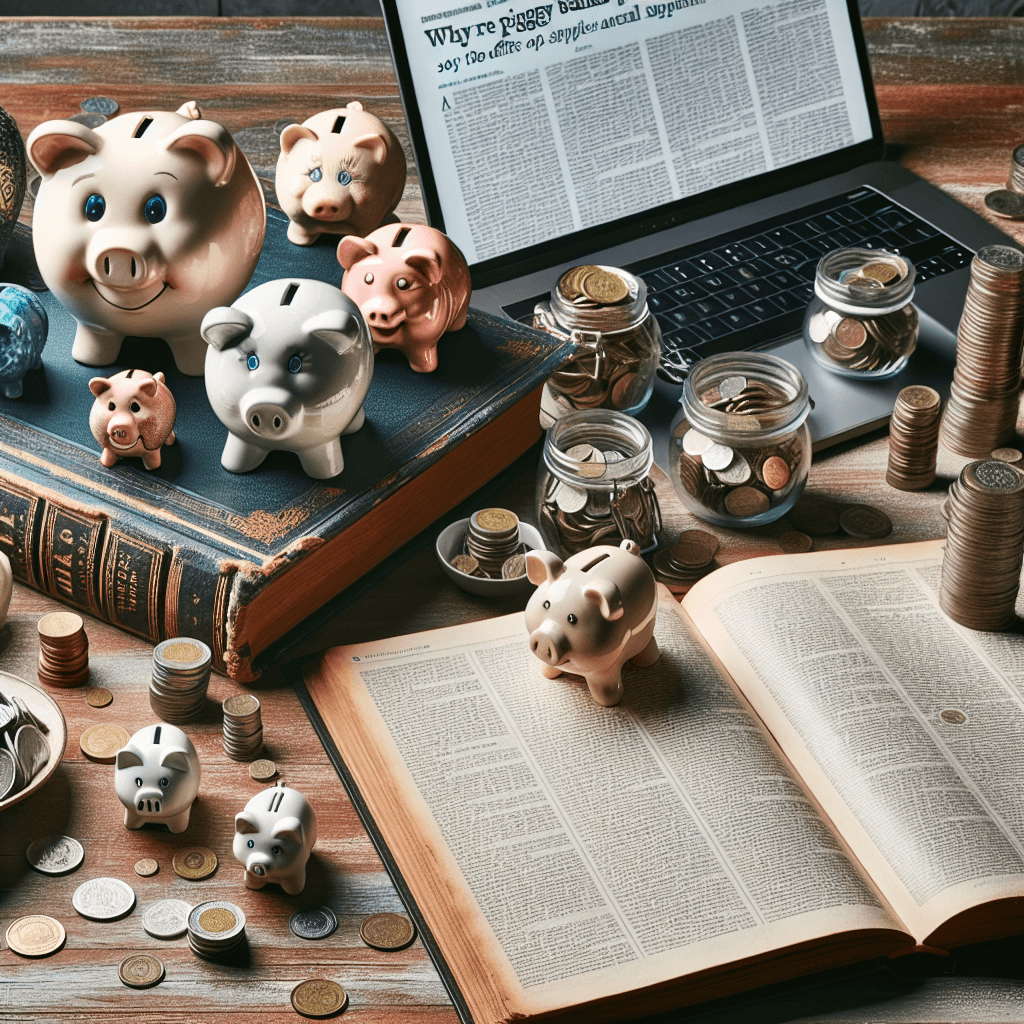 From Earthenware to Oink: Why Are Piggy Banks So Often Shaped Like Actual Pigs?