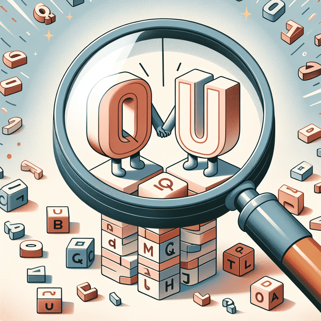Why are the letters q and u almost always paired together in English?