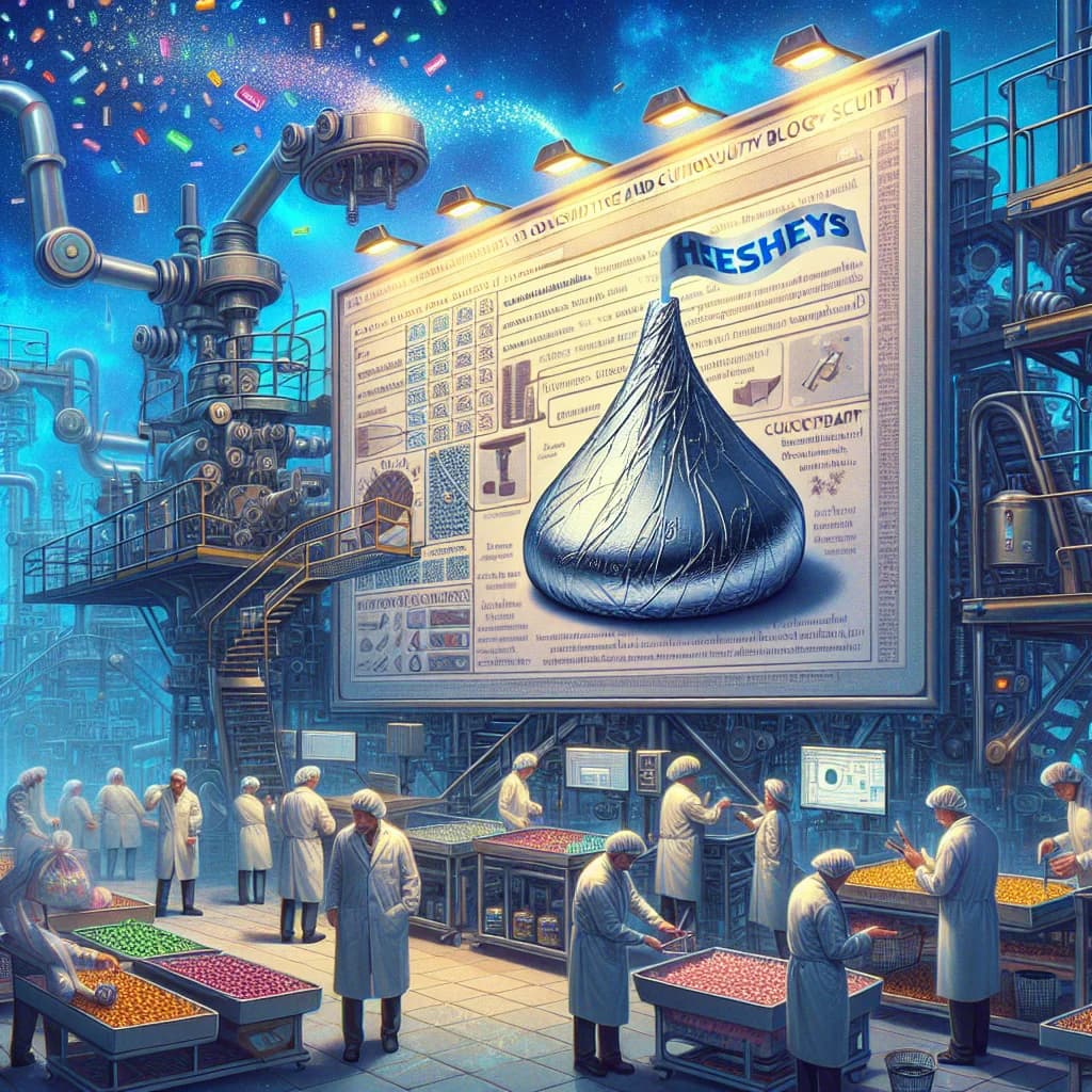 Why are the tiny paper strips in Hershey’s Kisses called plumes and originally used to prevent brand counterfeiting?