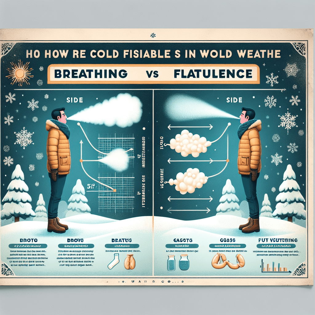 Why can you see your breath in the cold but not your farts?