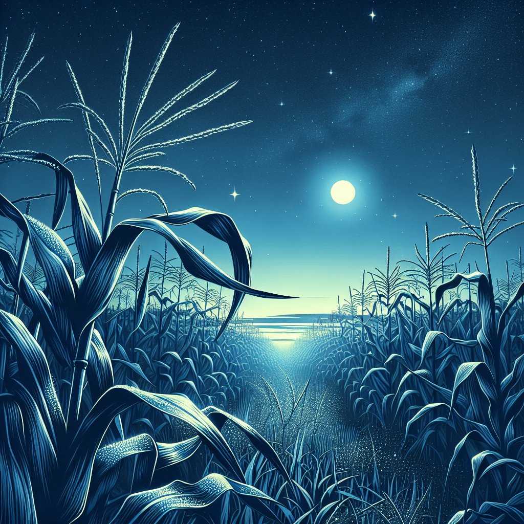 Why can you sometimes hear corn growing on a quiet night?
