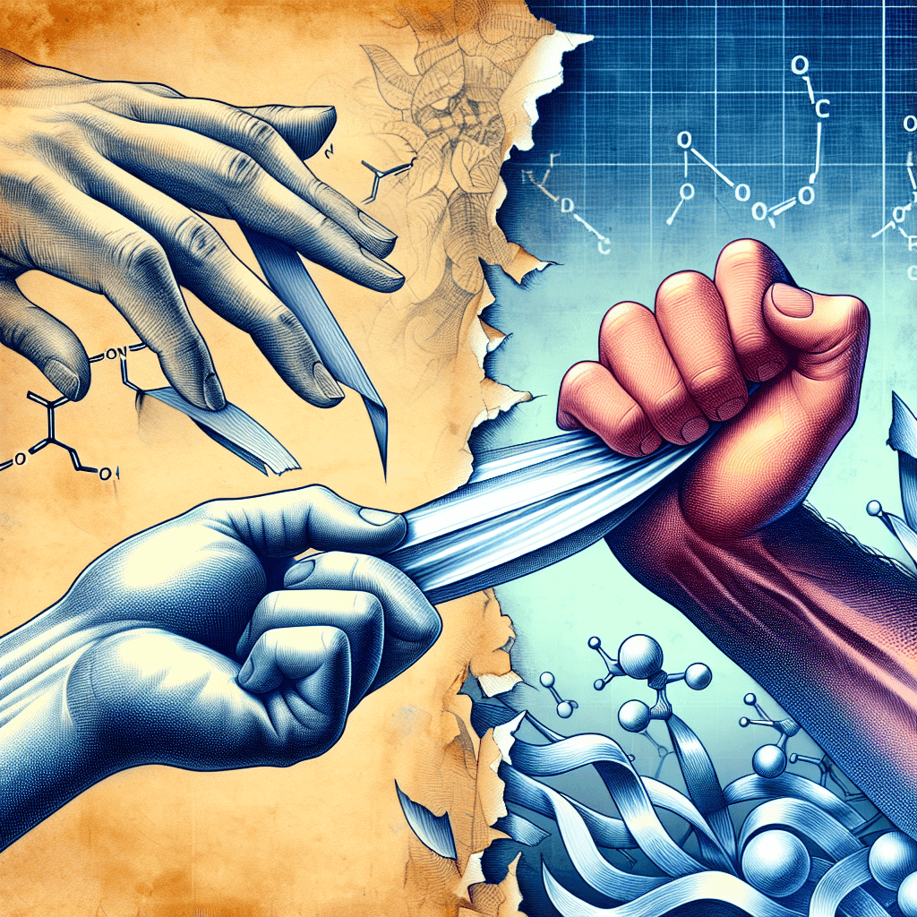 Why can you tear paper easily in one direction but not the other?