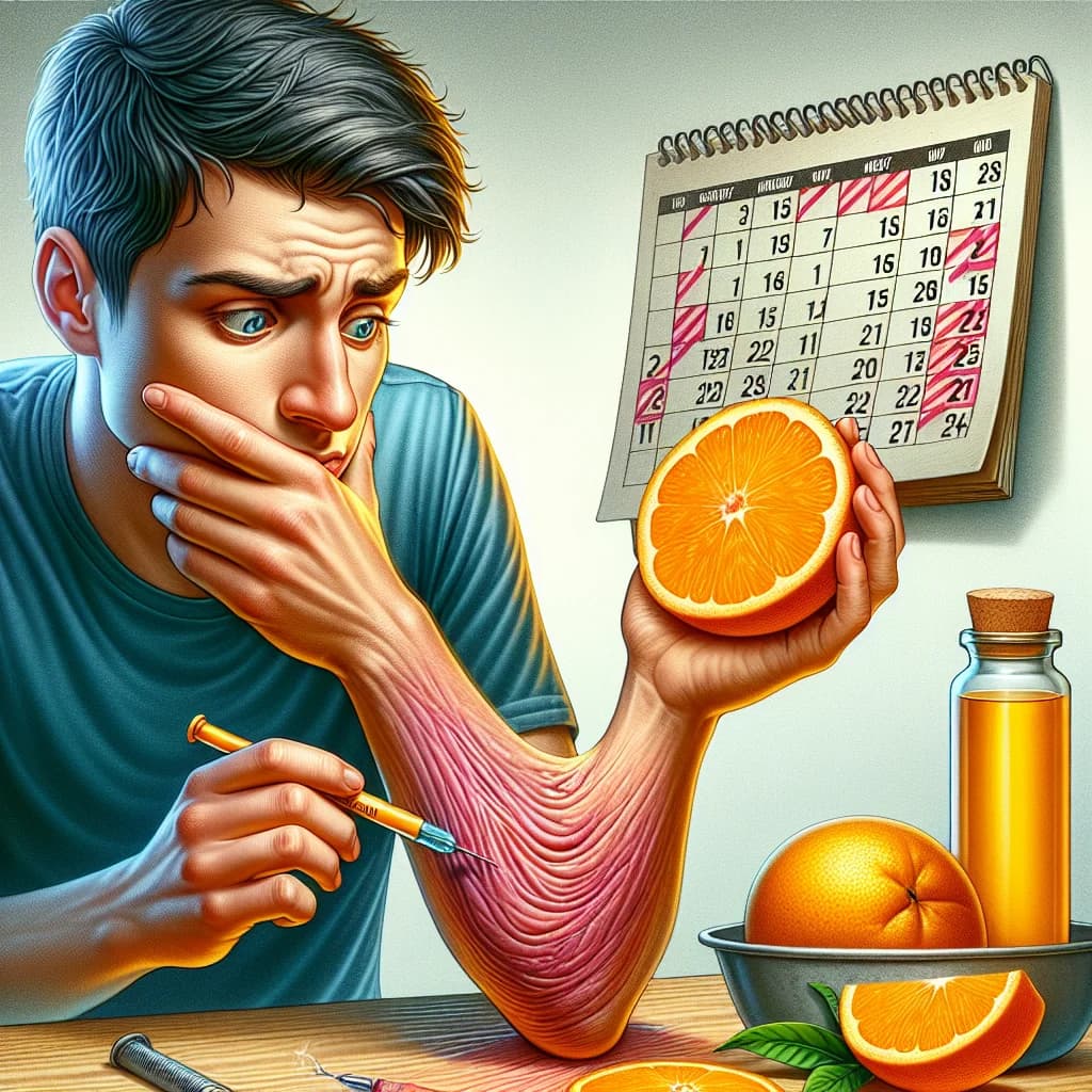 Why can your old scars spontaneously reopen if your diet completely lacks vitamin C for several months?