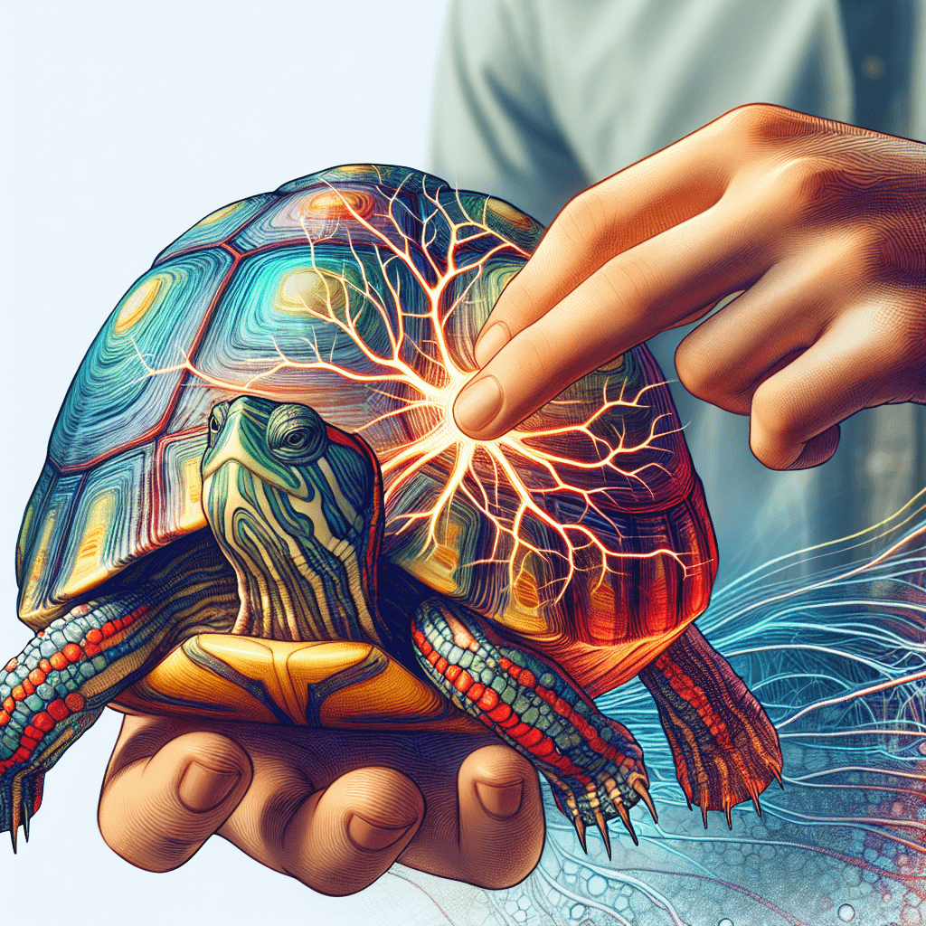 Why can your pet turtle actually feel you stroking its shell through a network of living nerves?