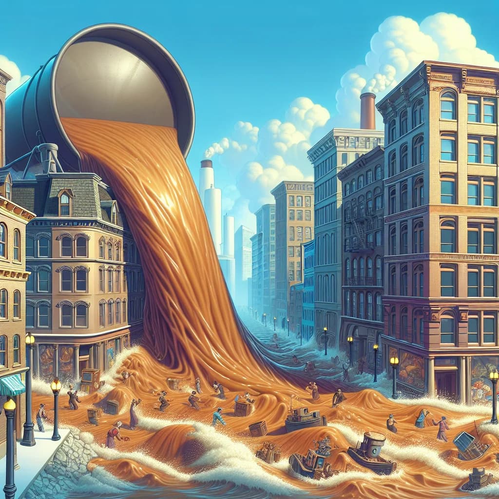 Why did a massive wave of molasses once flood Boston and travel faster than a running human?