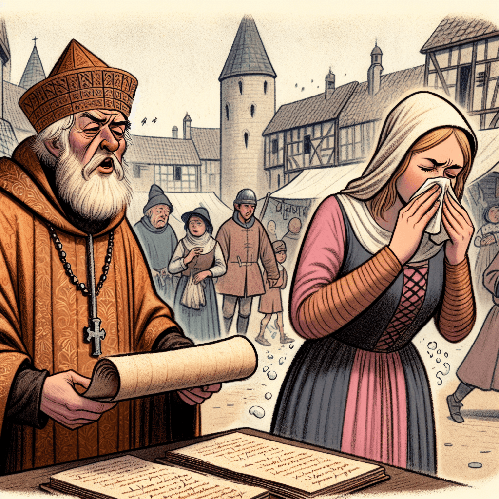 Why did a pope once command people to say a prayer after every sneeze?