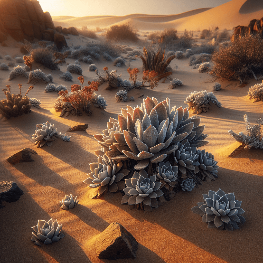 Why did a type of desert plant evolve to look exactly like rocks?