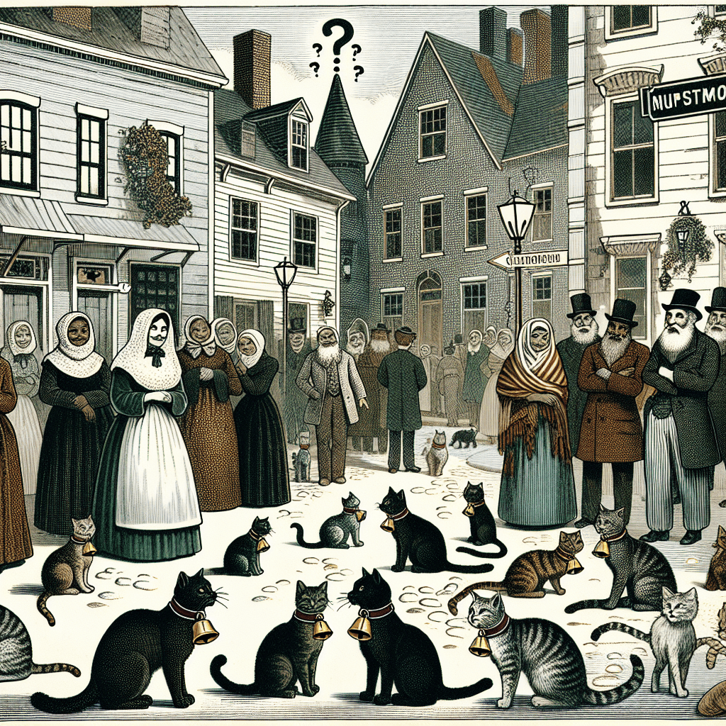 Why did a US town once legally require all cats to wear three bells?