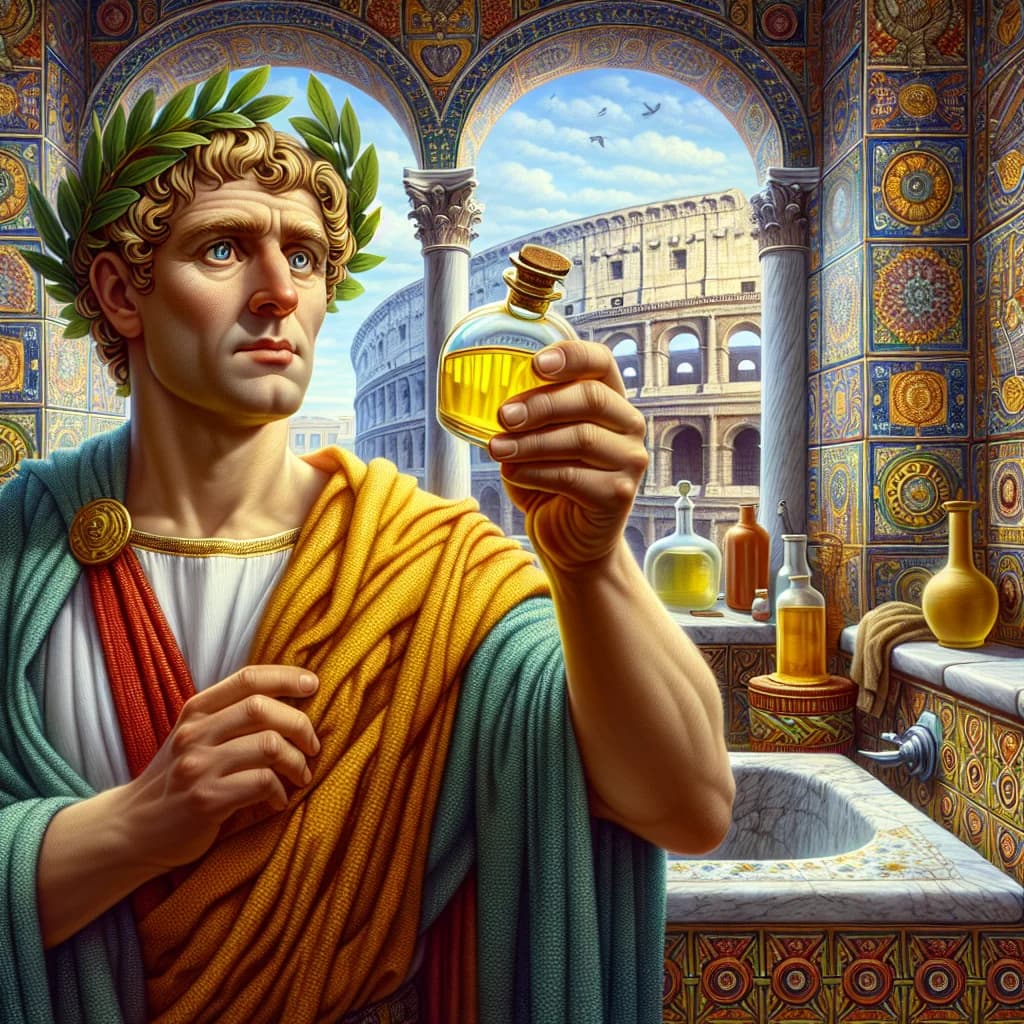 Why did ancient Romans use urine as a mouthwash to whiten their teeth because of its ammonia?