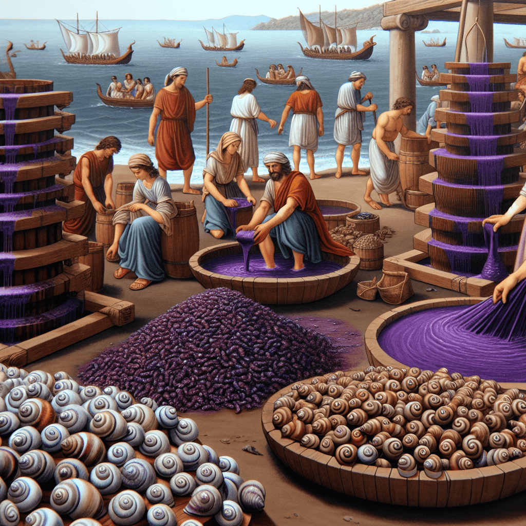 From Snail Slime to Royal Robes: The Gruesome Price of Ancient Purple Dye