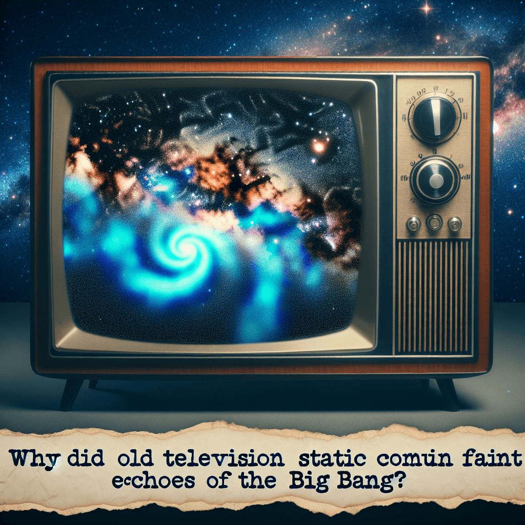 From 'Snow' to the Stars: Why Old TV Static Contained Faint Echoes of the Big Bang