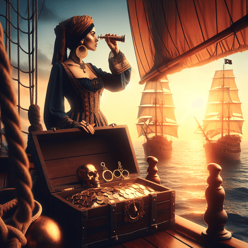 Why did pirates believe gold earrings could actually improve their eyesight?