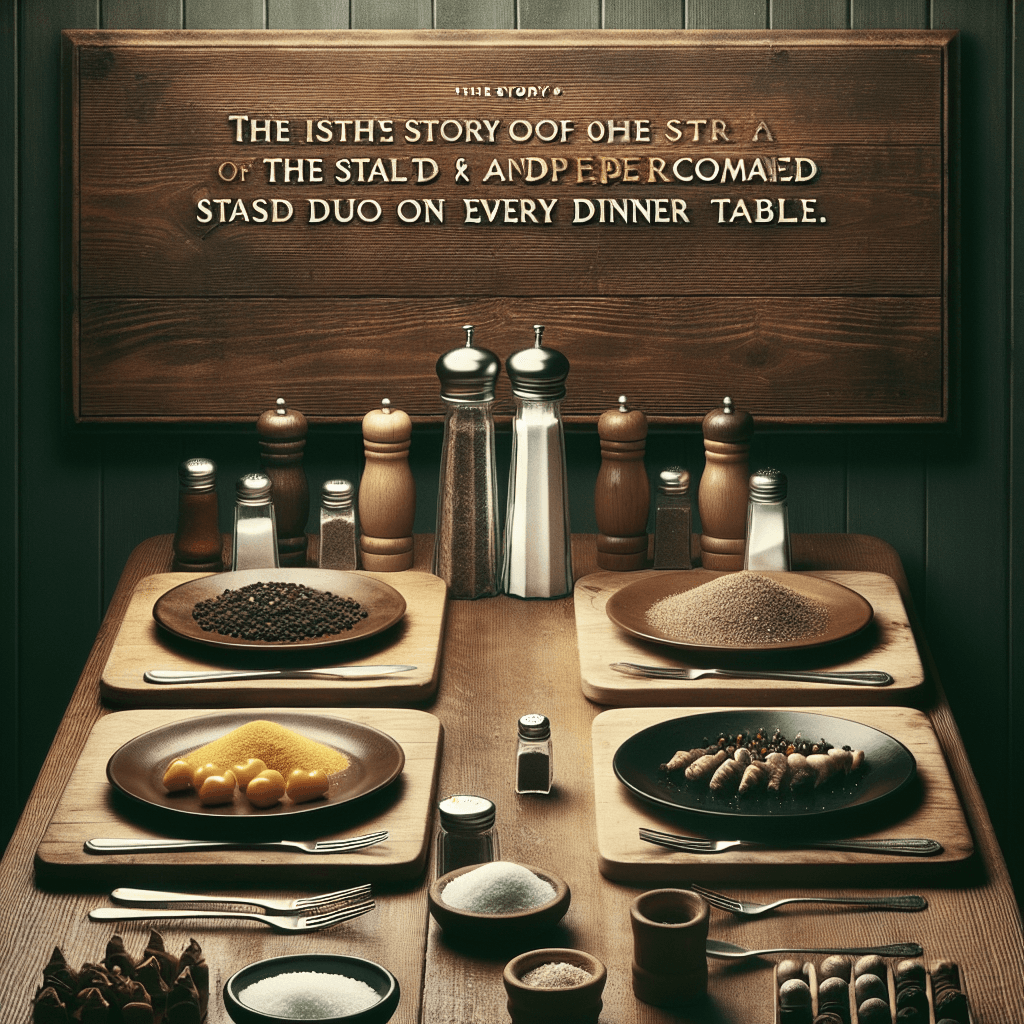 Why did salt and pepper become the standard duo on every dinner table?