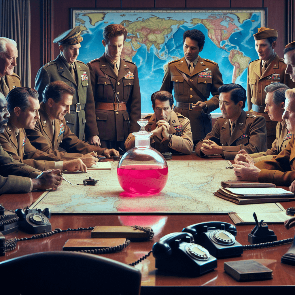 Why did the US military try to develop a chemical weapon that made enemy soldiers irresistibly attracted to each other?