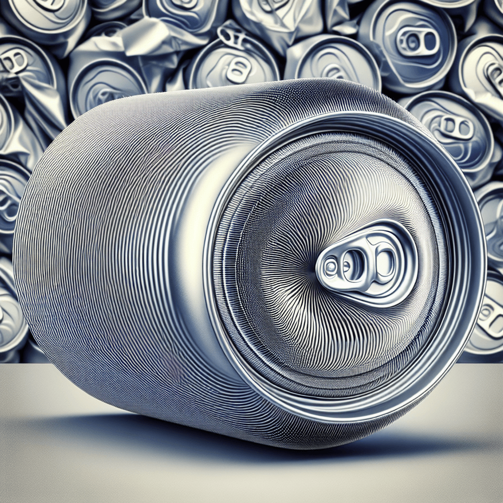 Why do aluminum cans have all those rings around them?